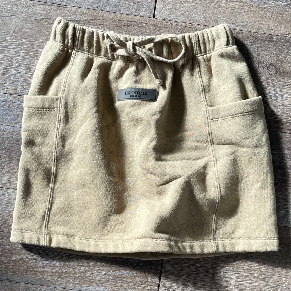 Essentials Fear of God Mini Skirt Cotton Blend